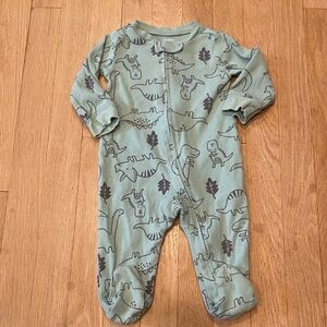 Carters Dinosaur Print Baby One Piece